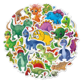 Pikkukuva 5 / 5: 100 kpl Dinosauruksetarrat lapsille, vinyylitarrat