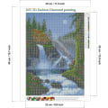 Miniatyrbilde 4 av 5: 5D ferskentrær diamantmaleri dekorasjonssett 30*40cm 1