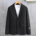Miniatyrbillede 1 af 4: Plus Size 11XL Herrejakkesæt Forretningstøj Forår og Efterår Mode Casual Jakkesæt Herre Blazer Jakke (11XL)