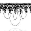 Miniatyrbilde 3 av 5: gothic krystall blonder hals, krage chokers halskjede (One size fits most-Style-C )