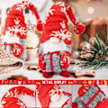 Miniatyrbillede 3 af 4: Juledekoration Dværgdukke, Julegnom, Julegnom