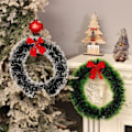 Miniatyrbillede 3 af 5: 2 stk. juledekoration krans juleklokke krans jul