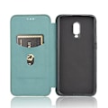 Miniatyrbillede 4 af 4: Til OnePlus 6T Kulfiber Læderetui (Grøn)