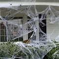 Miniatyrbillede 1 af 5: Halloween Stræk-Spindelvæv Indendørs & Udendørs Spooky Spindelvæv
