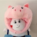 Pikkukuva 2 / 5: Sööt Plush-hattu Hauska Uutuus Plush-eläin Hedelmä Hattu Mask Kypärä Phot