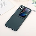 Miniatyrbillede 2 af 3: Ægte Læder Telefonetui Til OPPO Find N2 Flip (Grøn)