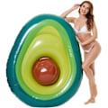 Miniatyrbillede 3 af 5: Oppustelig Avocado Pool Float - med Bold Vand Sjov Stor Blæs Op