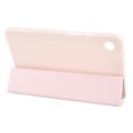 Miniatyrbild 5 av 5: Tri-fold Läderfodral för Samsung Galaxy Tab A9 (Rosa)