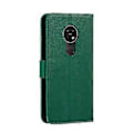 Miniatyrbillede 4 af 5: Litchi Design Imprint Feather Læder Telefon Case med Wallet Stativ til Nokia 7.2