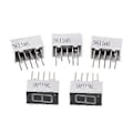 Miniatyrbillede 1 af 5: 5 stk 0,36\" Fælles Katode 1 Bit 10 Pins 7 Segment Rød LED Display Digitale Rør