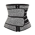 Miniatyrbild 1 av 5: 100% Ny, midjetränare Högkvalitativt svettbälte Slim Body Shaper Bastu Gym Shapewear (Grå)