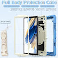 Pikkukuva 4 / 5: Tabletin suojakuori Samsung Galaxy Tab A8 10.5 2021 X200 / X205 (Beige Cyan)