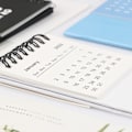 Miniatyrbild 2 av 5: 3 Mini Engelska Skrivbordskalender Dekorationer Flip Prydnader Hemma Kontor