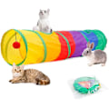 Miniatyrbild 2 av 5: Kattunnel för inomhuskatter, Katt Tunnel Leksak Katt Rör Tunnel 2 Vägar C
