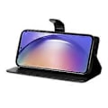 Miniatyrbillede 5 af 5: Butterfly og Blomst Etui til Motorola Moto G31 / G41 (Sort)