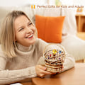 Miniatyrbild 3 av 5: 3D Träpussel Mekanisk Modell Bygg Modell för Vuxna Barn, Stjärnhimmel Musikbox