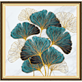 Pikkukuva 5 / 5: 30 x 40 cm, Ginkgo biloba timanttimaalaus Broderie Diamant Pei