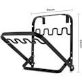 Miniatyrbilde 4 av 5: Sammenleggbar søppelposeholder, bærbar søppelposeholder, sammenleggbar