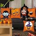 Miniatyrbild 5 av 5: Halloween Kudde Set 4st Halloween Soffa Kuddfodral Halloween Kastkudde Överdrag Set Halloween Kuddfodral Överdrag Kudde För Soffa Rektangulär Kudde