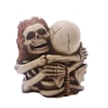 Miniatyrbillede 2 af 3: Halloween Hele Prop Intimiderende Kranie Resin Hoved Dyrehoved N