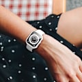 Miniatyrbillede 5 af 5: (Ishavsblå) Etui Kompatibel med Apple Watch 44MM, 2 i 1 Beskyttelse PC Hærdende Etui og HD Temp