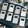 Pikkukuva 3 / 5: Suuret ja pienet tervehdyskortit metallileikkurien stensiili DIY-romanttisten käsitöiden malli