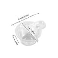Miniatyrbillede 2 af 3: 100 stk. Epoxy Blandingskopper Epoxy Plastikkop DIY Epoxy Blandingsholdere Plastform Kop Dispenser
