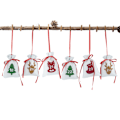Miniatyrbillede 2 af 5: Julekalender 2021, 24 dages adventskalender i hessian