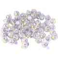 Pikkukuva 1 / 5: 50 kpl Mini LED-valot Ilmapallot paperilyhdyt valot Keltainen valo