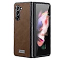Pikkukuva 1 / 5: SULADA Samsung Galaxy Z Fold5 5G:lle - PU-nahkainen TPU+PC-kotelo, iskunkestävä puhelimen suojakotelo (Tyyli C)