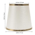Miniatyrbillede 4 af 4: Klips-på Bordlampe Skærm Desk Lampe Dæksel Husholdnings Dekorativ Gulvlampe Skærm