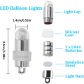 Pikkukuva 2 / 5: LED-ilmapallovalot 30 kpl LED-paperilyhty, LED-paperilyhty, Li