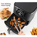 Pikkukuva 5 / 5: Alkuperäiset uudelleenkäytettävät Air Fryer -vuoraukset – Elintarvikelaatuinen silikonia | Ai