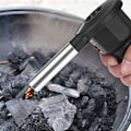 Miniatyrbillede 5 af 5: BBQ-ventilator Elektrisk blæsebælg Manuel bærbar grill til udendørs cam