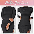 Miniatyrbillede 4 af 5: Cross Compression Abs Shaping Bukser Kvinder Ming Body Shaper Tummy Control Z (M Pink)