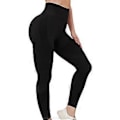 Pikkukuva 1 / 4: Naisten treenihousut, Gym Scrunch Butt -housut (XL Musta)