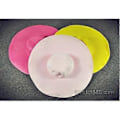 Miniatyrbilde 4 av 4: Solhatt for kvinner, bredbremmet sommerhatt, sammenleggbar, rullbar, floppy strandhatt (Gul)