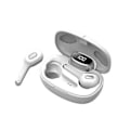 Pikkukuva 1 / 3: Bluetooth-nappikuulokkeet TWS langattomat kuulokkeet 5.0 melua vaimentava vedenpitävä headset (valkoinen)