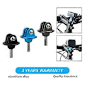 Miniatyrbillede 2 af 5: Sportskamera Mount Holder Adapter til Bryton Front Mount (Sort)