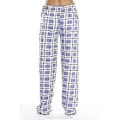 Pikkukuva 2 / 3: Naisten pyjamahousut taskuilla, pehmeät flanelliruudullinen pyjamahousut Z (M violetti)