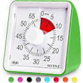 Miniatyrbild 1 av 4: 60-minuters Visuell Timer, Nedräkningsklocka för Klassrum, Tyst Timer för Barn och Vuxna