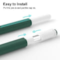 Miniatyrbilde 3 av 5: Silikonbeskyttende deksel for Apple Pencil (USB-C) (Rosa)