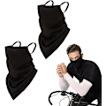 Pikkukuva 1 / 5: 2 kpl unisex-bandana kasvomaski huivi kypärä kauluri