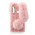 Furry Rabbit Design Telefondeksel Kompatibelt med Moto E6s (2020)/E6i