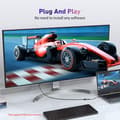 Pikkukuva 3 / 5: Harmaa USB Type C - HDMI 4k -sovitin (Thunderbolt 3 -yhteensopiva) w