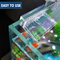 Miniatyrbillede 4 af 5: Akvarieunderstøttelse (6 mm), Akryl Akvariestøtteklemmer Klemme Fisketankholder Akvariefisketank Tilbehør
