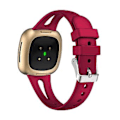 Miniatyrbillede 3 af 5: Til Fitbit Versa 3 / 4 Silikon Urrem S (Roserød)