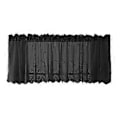 Miniatyrbillede 1 af 5: Broderede vinduesvoile gardiner, kappe, trin, pink-kappe-130x41cm (Sort-kappe-137x61cm)