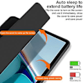 Miniatyrbild 4 av 5: Smart Läderfodral för Surfplatta Huawei Matepad SE 2023