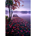 Pikkukuva 1 / 5: 30x40 cm  26D Peinture Diamant DIY Complet,Paysage cascade loup